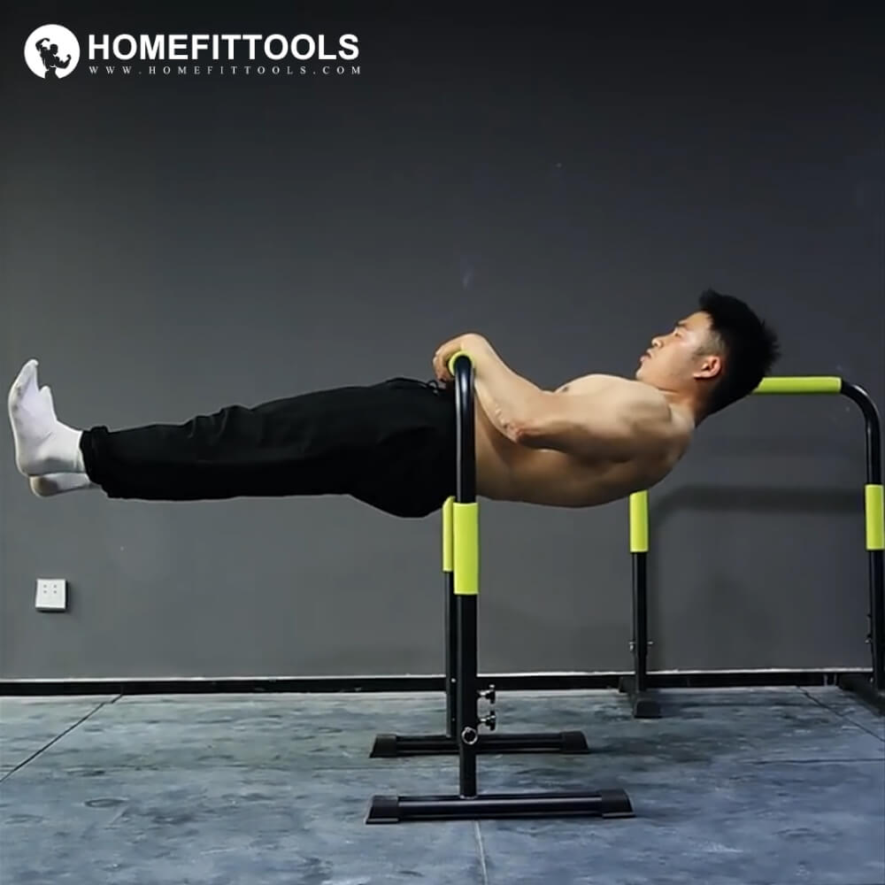 บาร์คู่พกพา ดิฟบาร์ Homefittools Dip Bar รุ่น V3